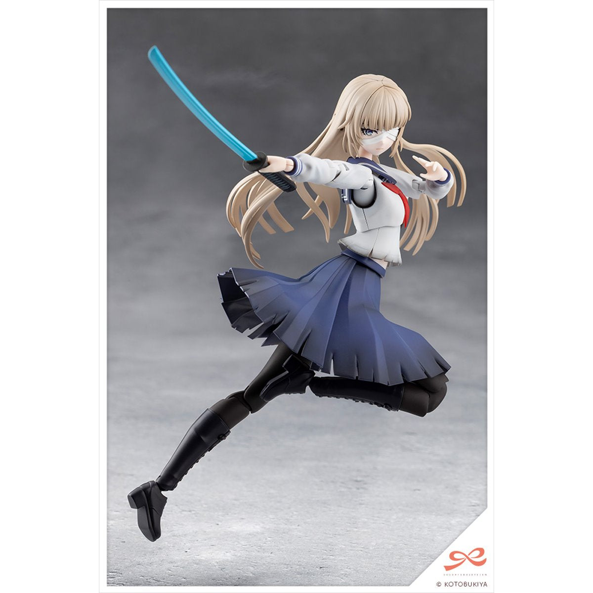 Sousai Shoujo Teien Kuon Yakushiji (Maria Kagaribi Damage Version) School Girl Emulation 1:10 Scale Model Kit