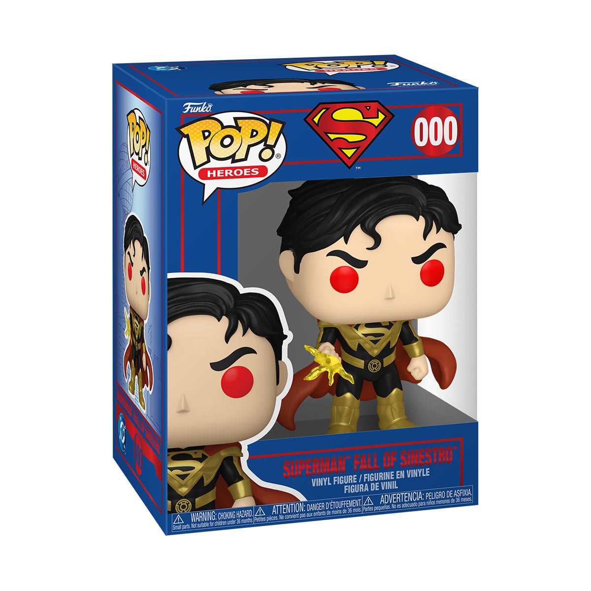 DC Comics Shield Through the Ages Superman Fall of Sinestro Funko Pop! Vinyl Figure #000
