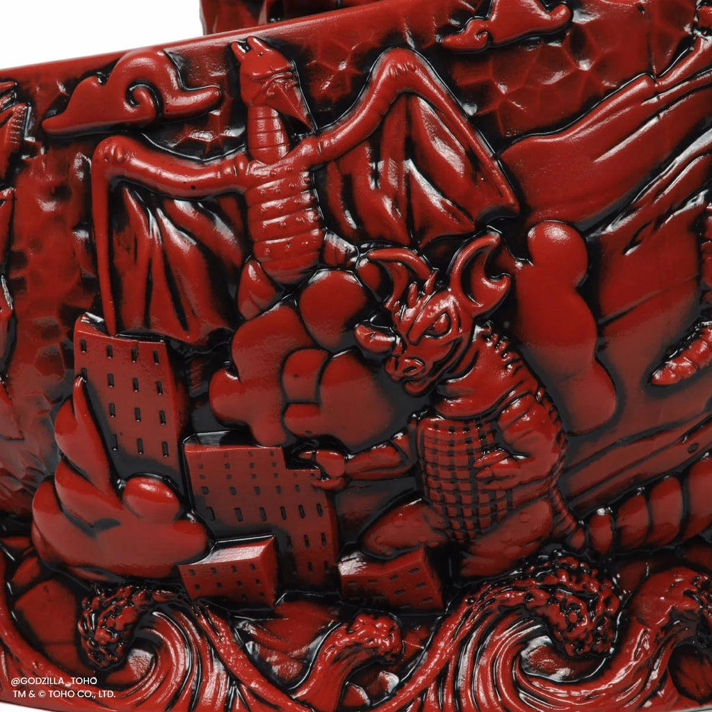 Destroy All Monsters Godzilla Fire Dragon Variant Limited Edition Tiki Scorpion Bowl