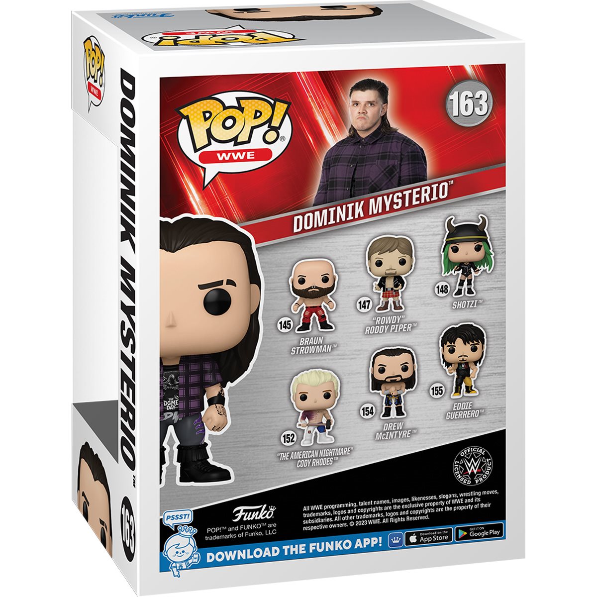 WWE 94 SummerSlam Dominik Mysterio Funko Pop! Vinyl Figure #163