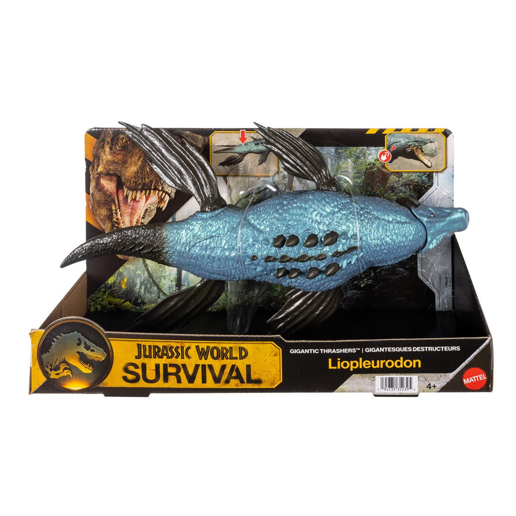 Jurassic World Gigantic Thrashers Liopleurodon Action Figure