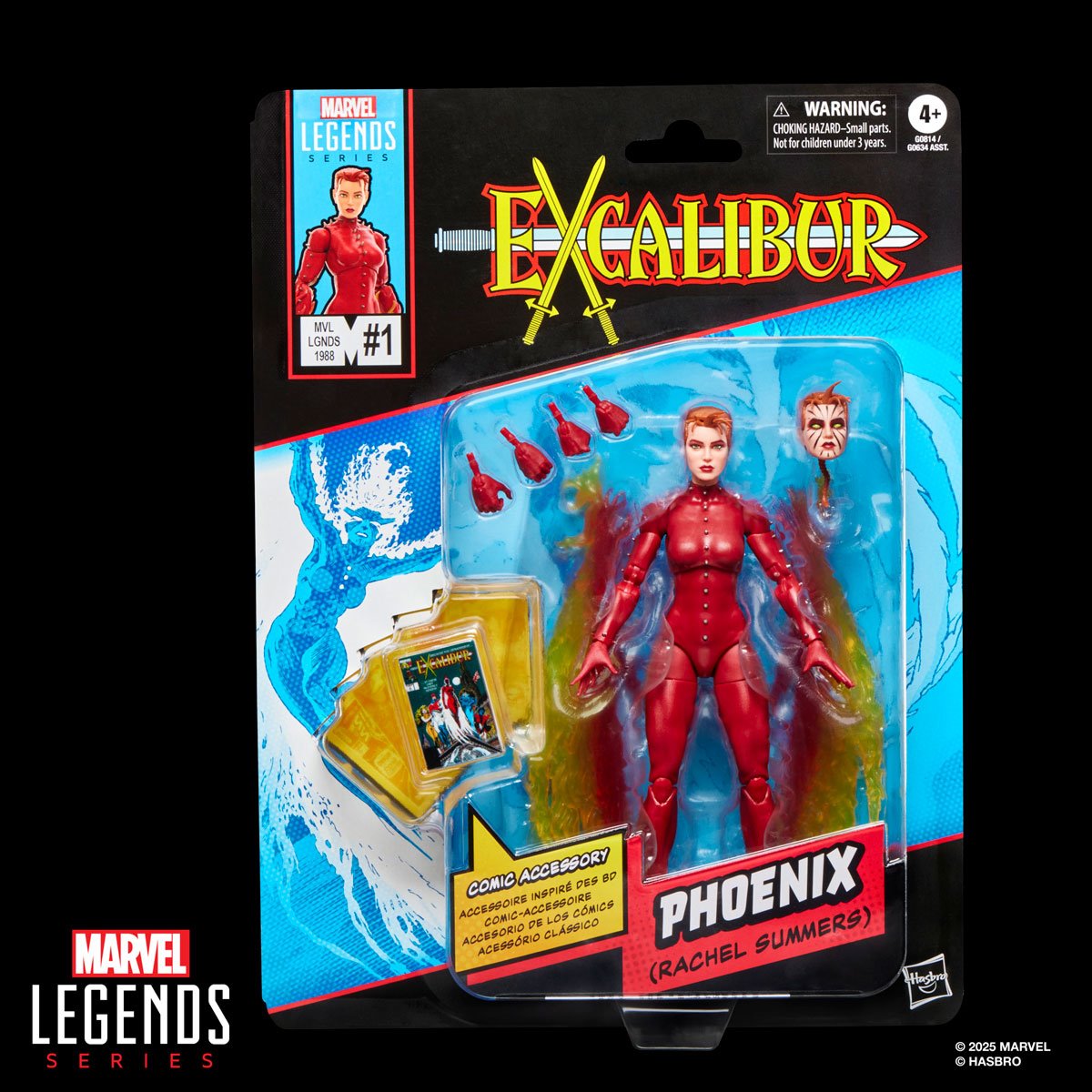 X-Men Marvel Legends Series Phoenix (Rachel Summers) Excalibur 6-Inch Action Figure