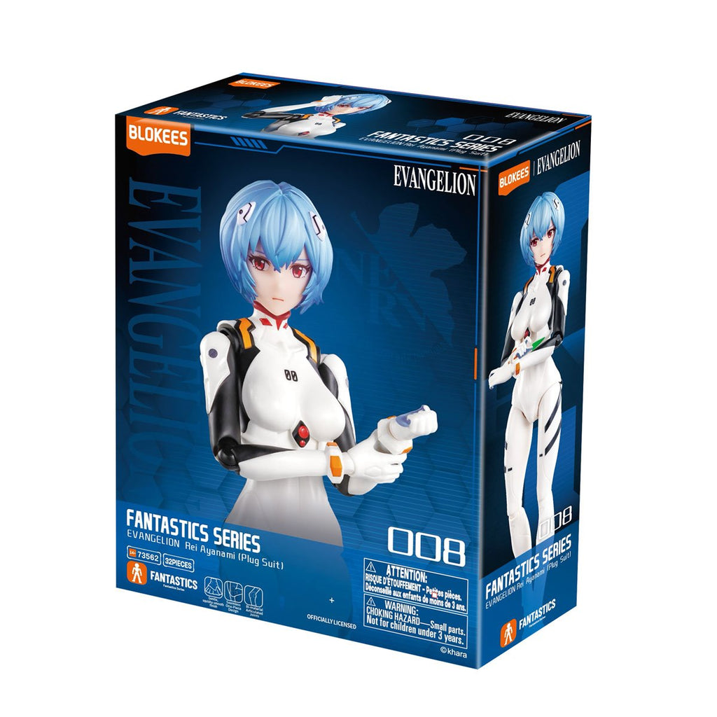 Neon Genesis Evangelion Fantastics Series Rei Ayanami Plug Suit Model Kit