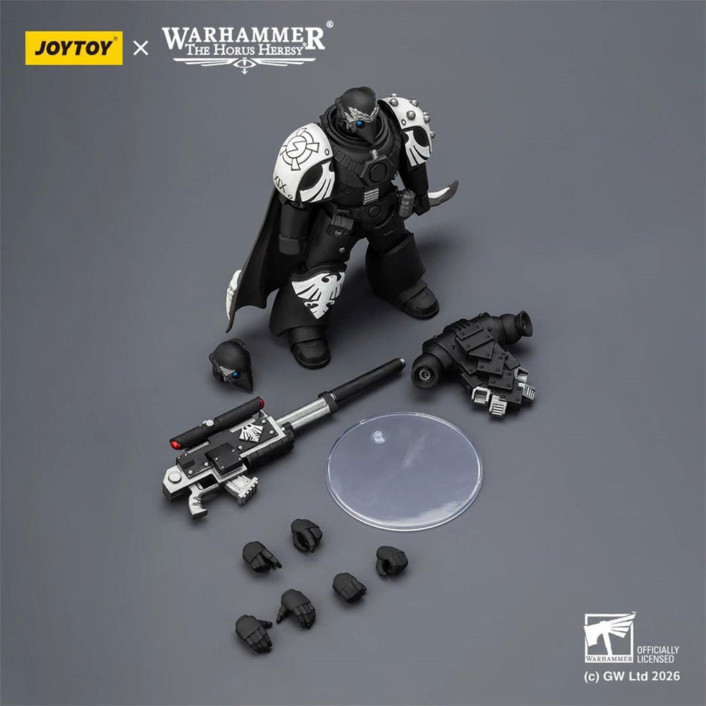 Joy Toy Warhammer The Horus Heresy Raven Guard Mor Deythan With Nemesis Bolt Rifle 1:18 Scale Action Figure