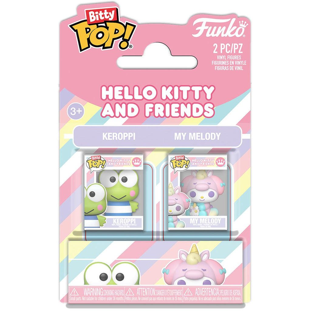 Sanrio Hello Kitty and Friends Keroppi and My Melody Funko Bitty Pop! Mini-Figure 2-Pack