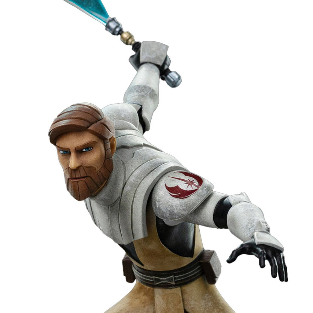 Star Wars: The Clone Wars Obi-Wan Kenobi 1:10 Art Scale Limited Edition Statue