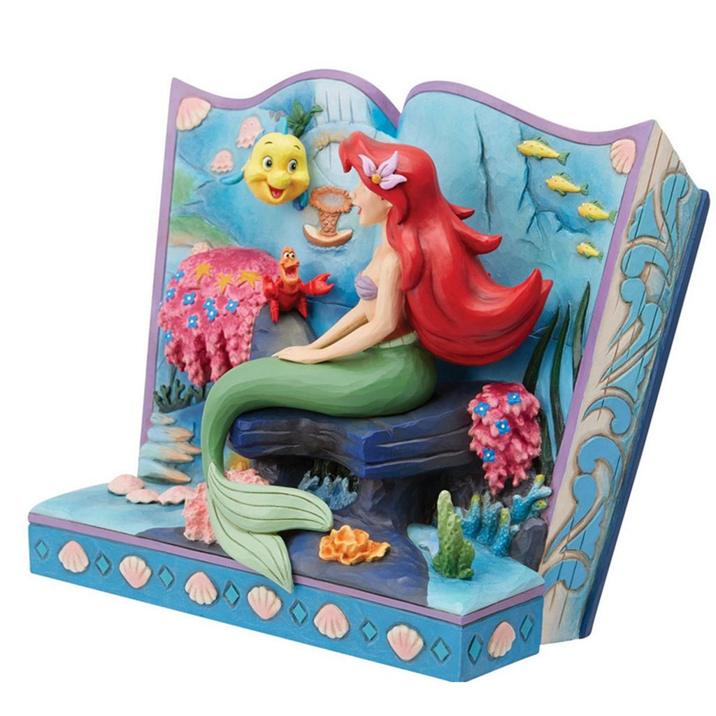 Disney Traditions The Little Mermaid Storybook by Jim Shore Statue