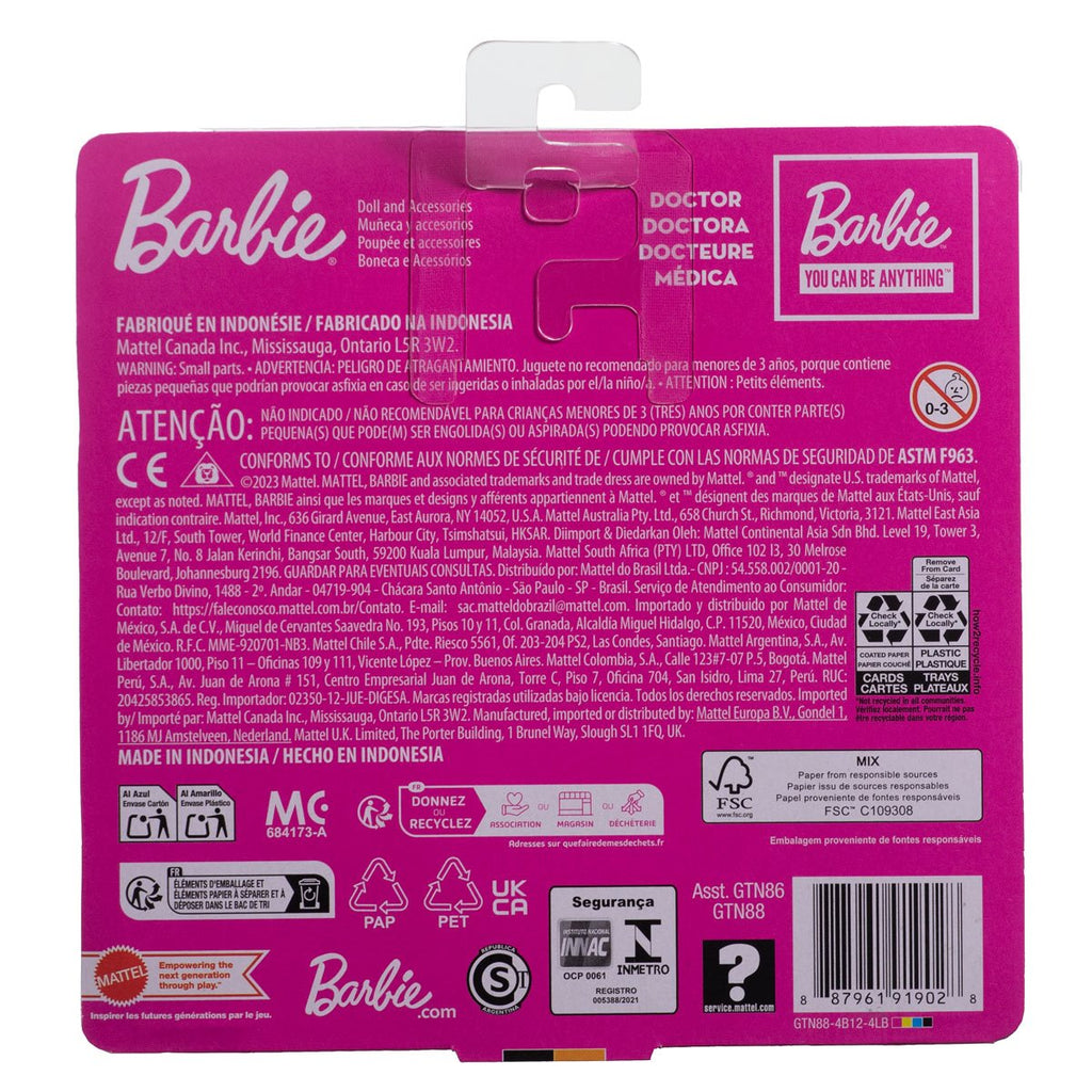 Barbie Chelsea Can Be Doctor Doll