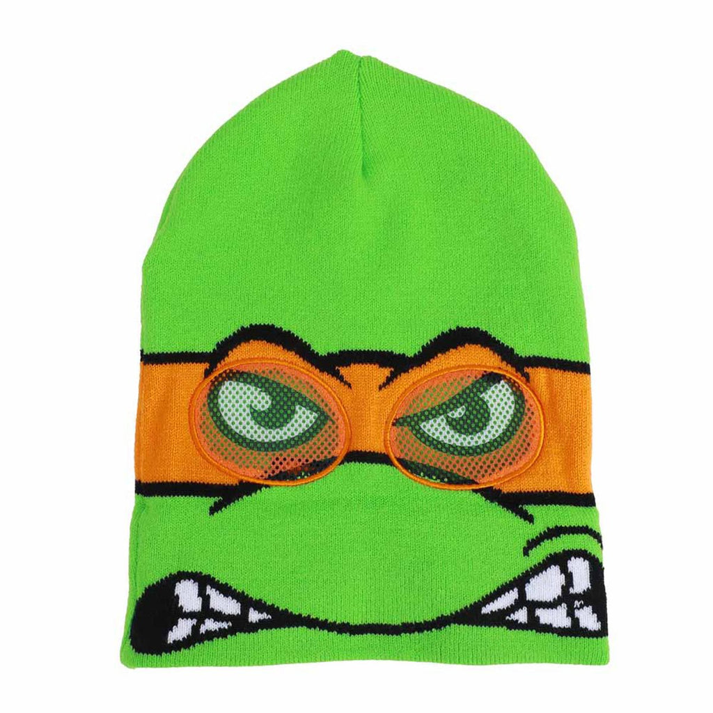 Teenage Mutant Ninja Turtles Michelangelo Cosplay Roll Down Beanie