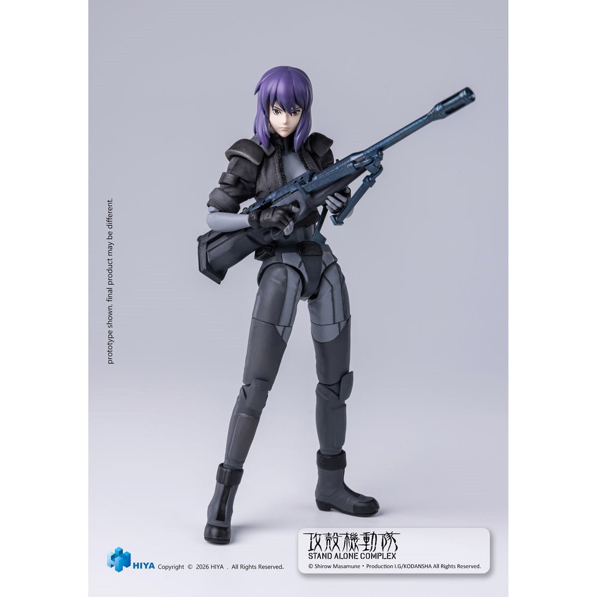 Ghost in the Shell: Stand Alone Complex Motoko Kusanagi Combat Suit Exquisite Super Series 1:12 Scale Action Figure