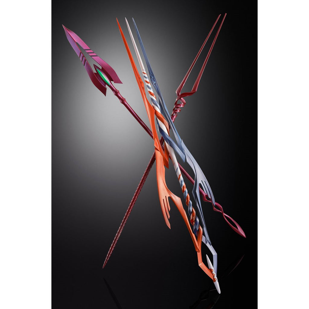 Evangelion Test Type-01 30th Anniversary with Spear Gaius Metal Build Action Figure