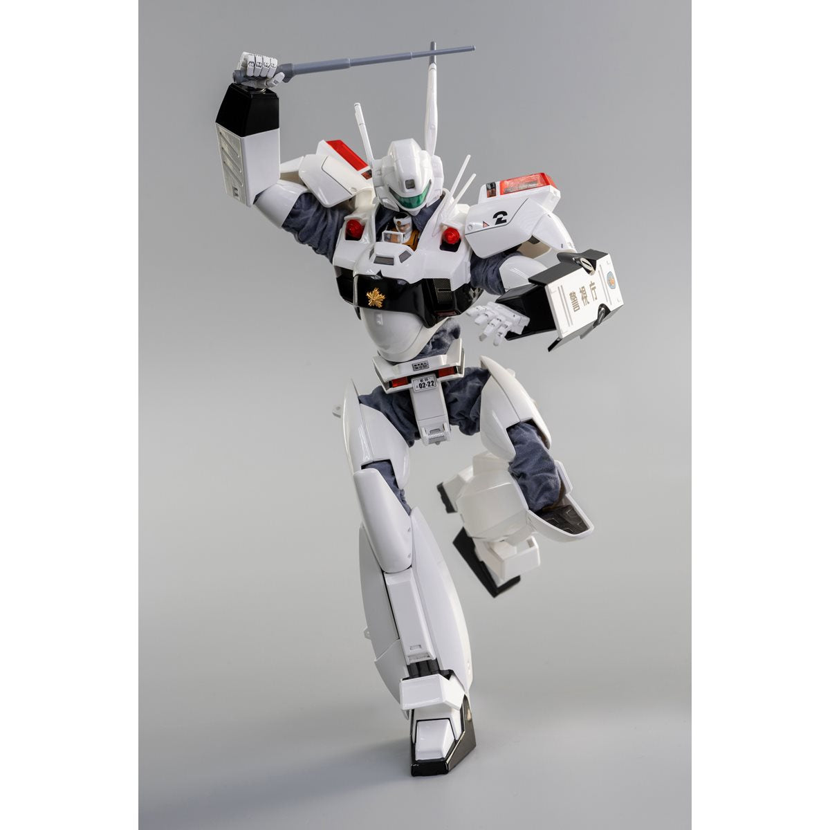 Mobile Police Patlabor Ingram Unit 2 ROBO-DOU 1:35 Scale Action Figure with Unit 3 Attachment