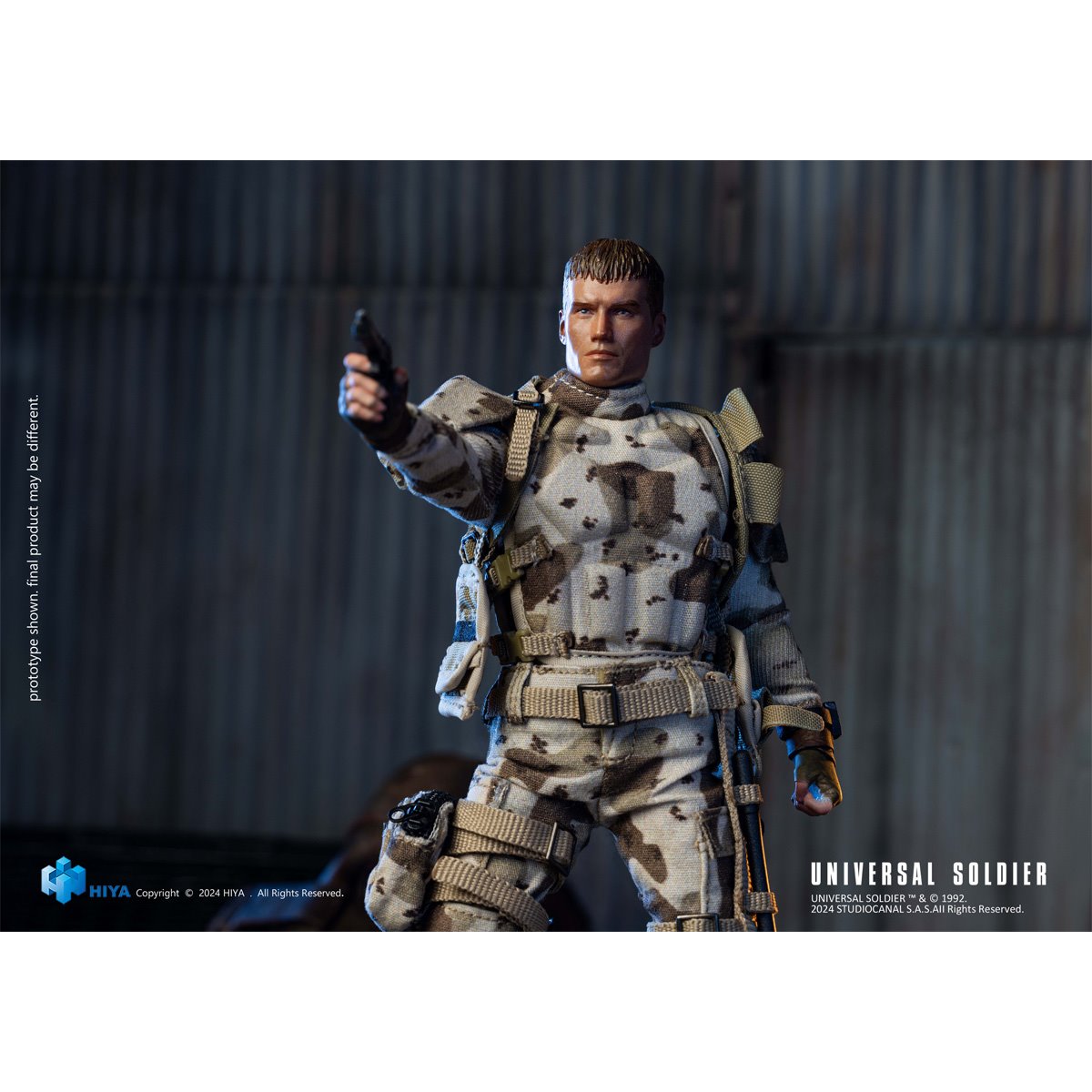 Universal Soldier Andrew Scott Exquisite Super Series 1:12 Scale Action Figure