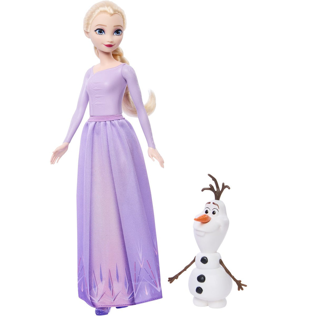 Disney Frozen Arendelle Elsa and Olaf Doll and Figure