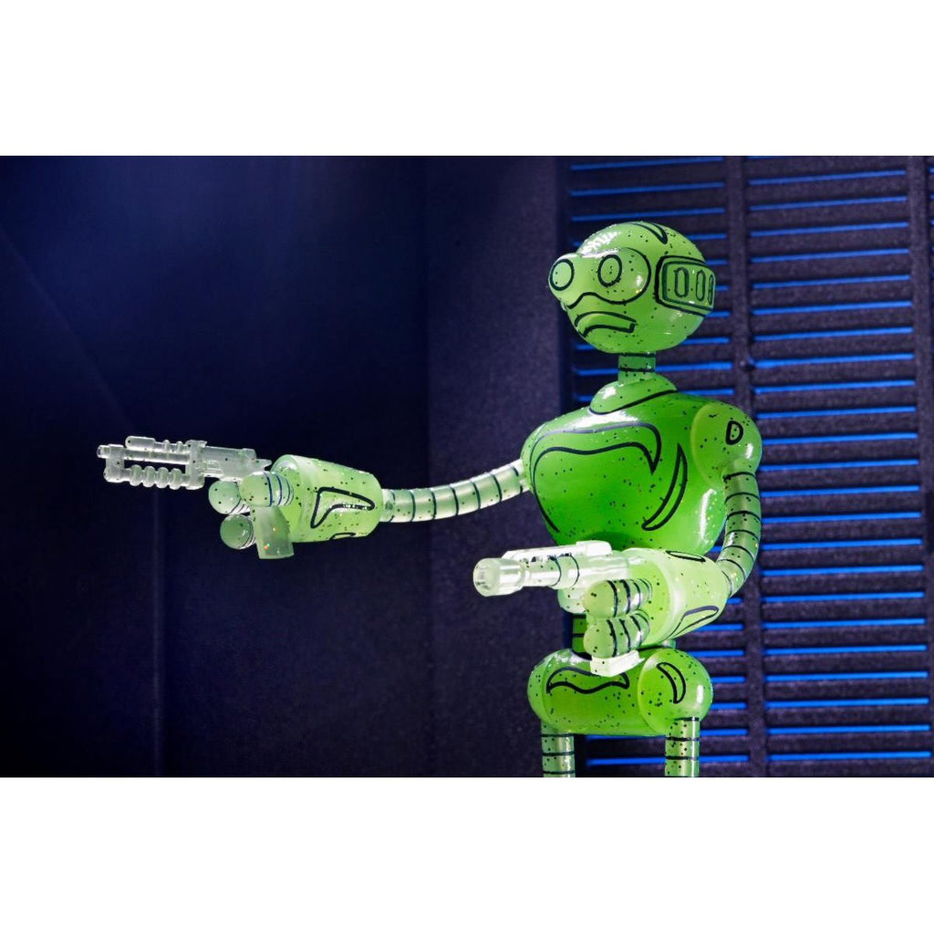 Teenage Mutant Ninja Turtles Mirage Comics Transmat Fugitoid Glow-in-the-Dark 7-Inch Scale Action Figure