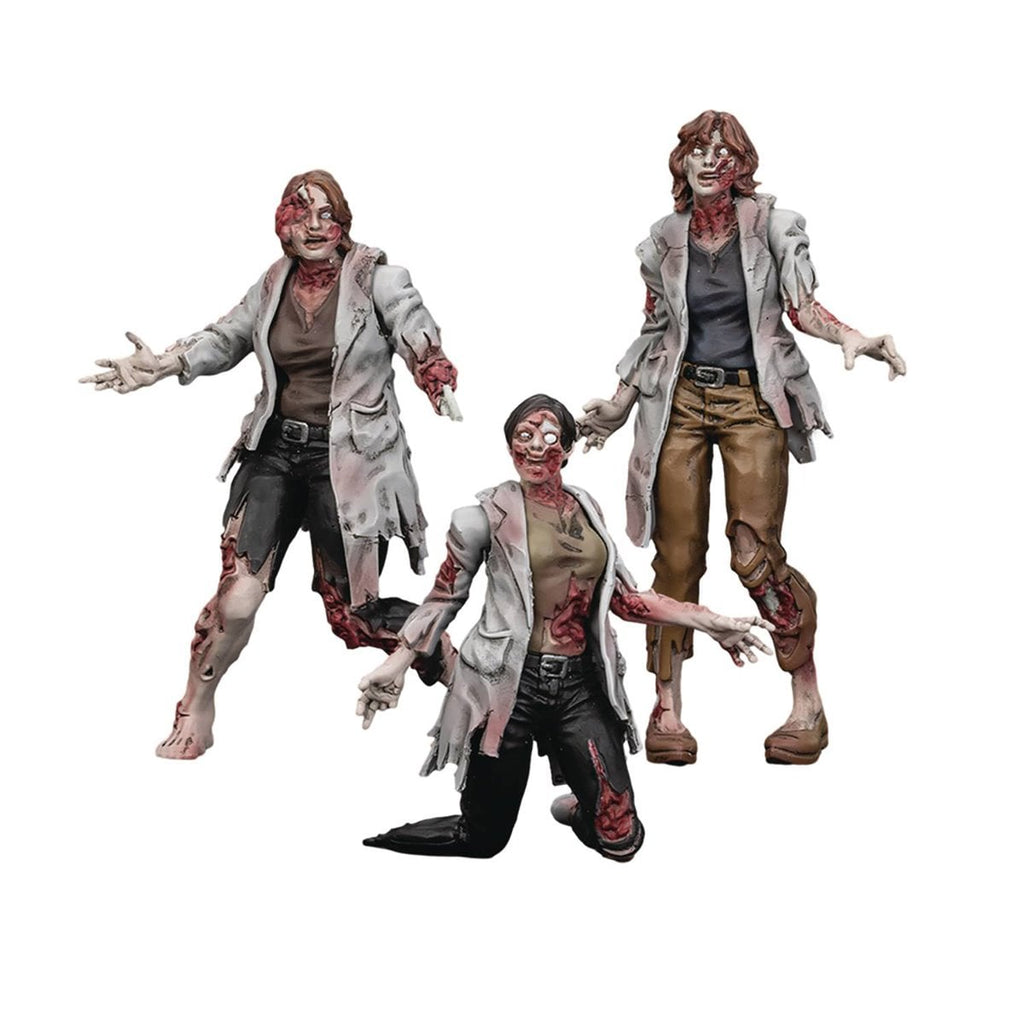 Joy Toy Dark Source Zombie Female Scientists 1:25 Scale Action Figure 3-Pack
