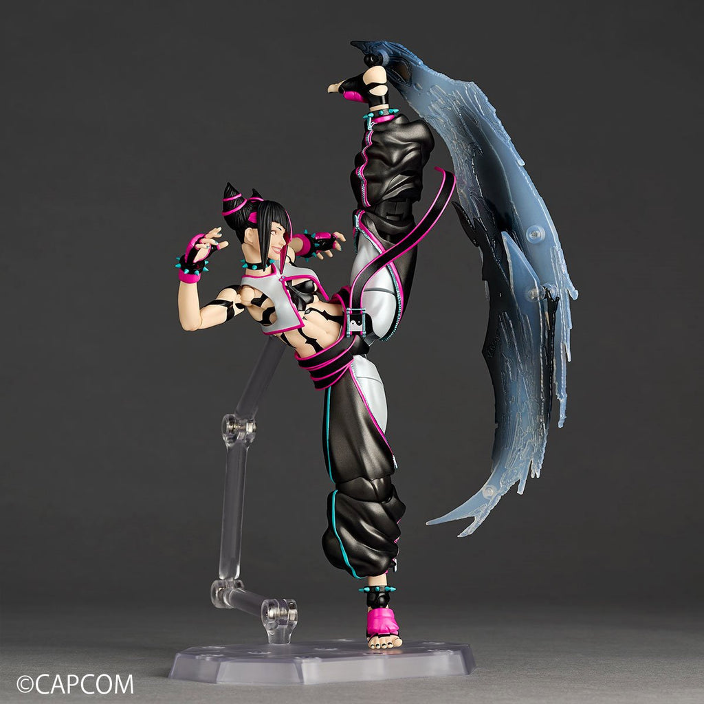Street Fighter 6 Juri Revoltech Amazing Yamaguchi Action Figure