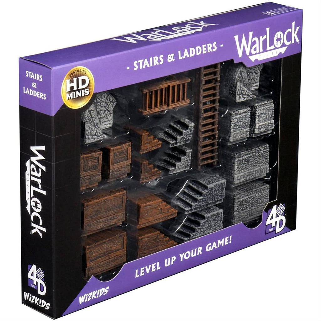 WarLock Tiles Stairs and Ladders Accessory Pack