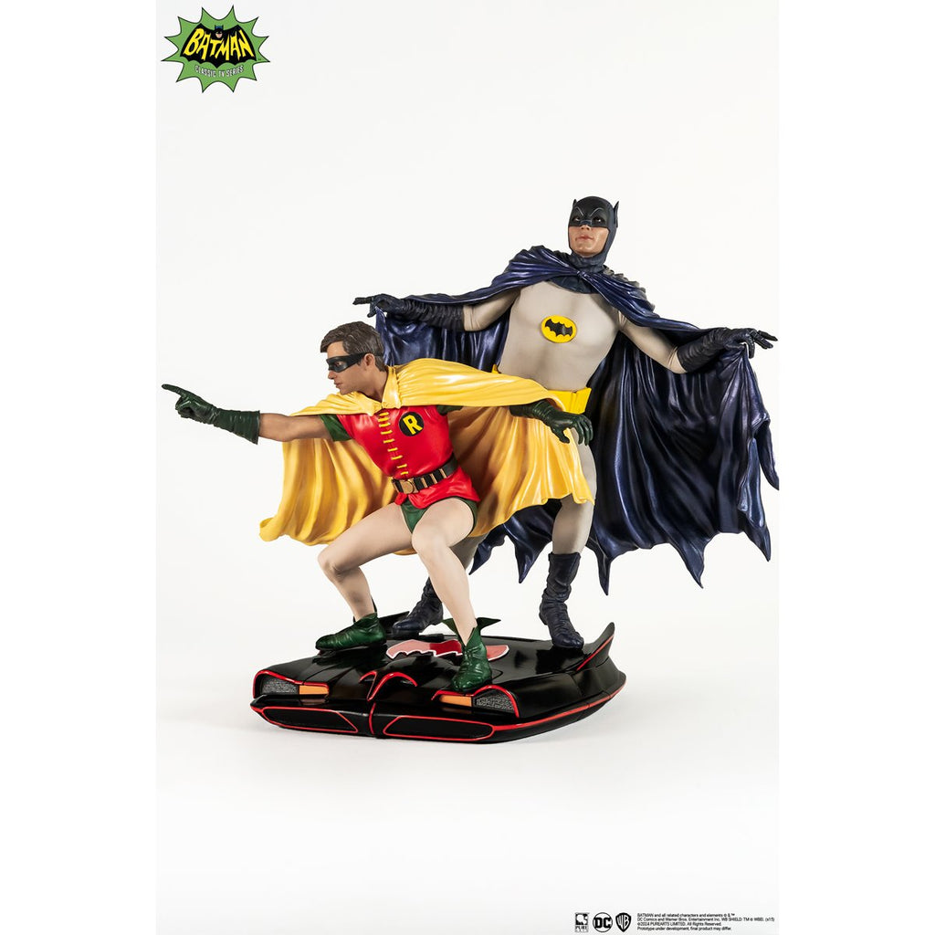 Batman 1966 Classic TV Series Batman and Robin 1:8 Scale Statue