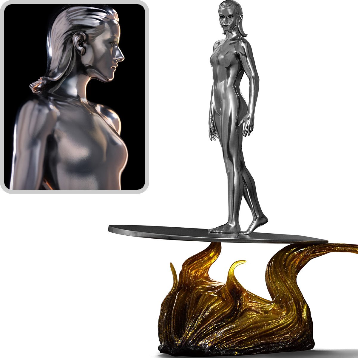 The Fantastic Four: First Steps Silver Surfer 1:10 Art Scale Limited Edition Statue