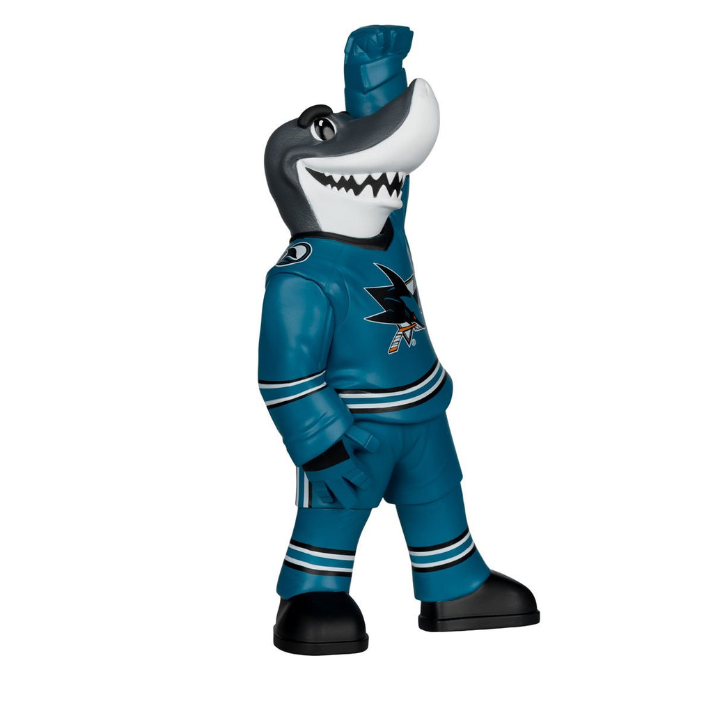 NHL San Jose Sharks S.J. Sharkie Mascot Posed Figure
