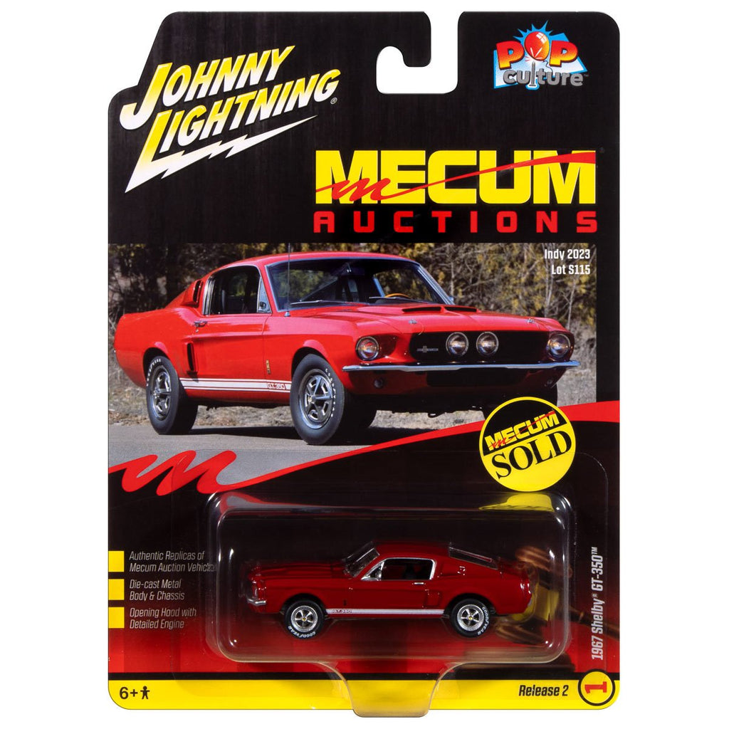 Johnny Lightning Pop Culture 2024 R2 1:64 Scale Die-Cast Metal Vehicle Case of 6