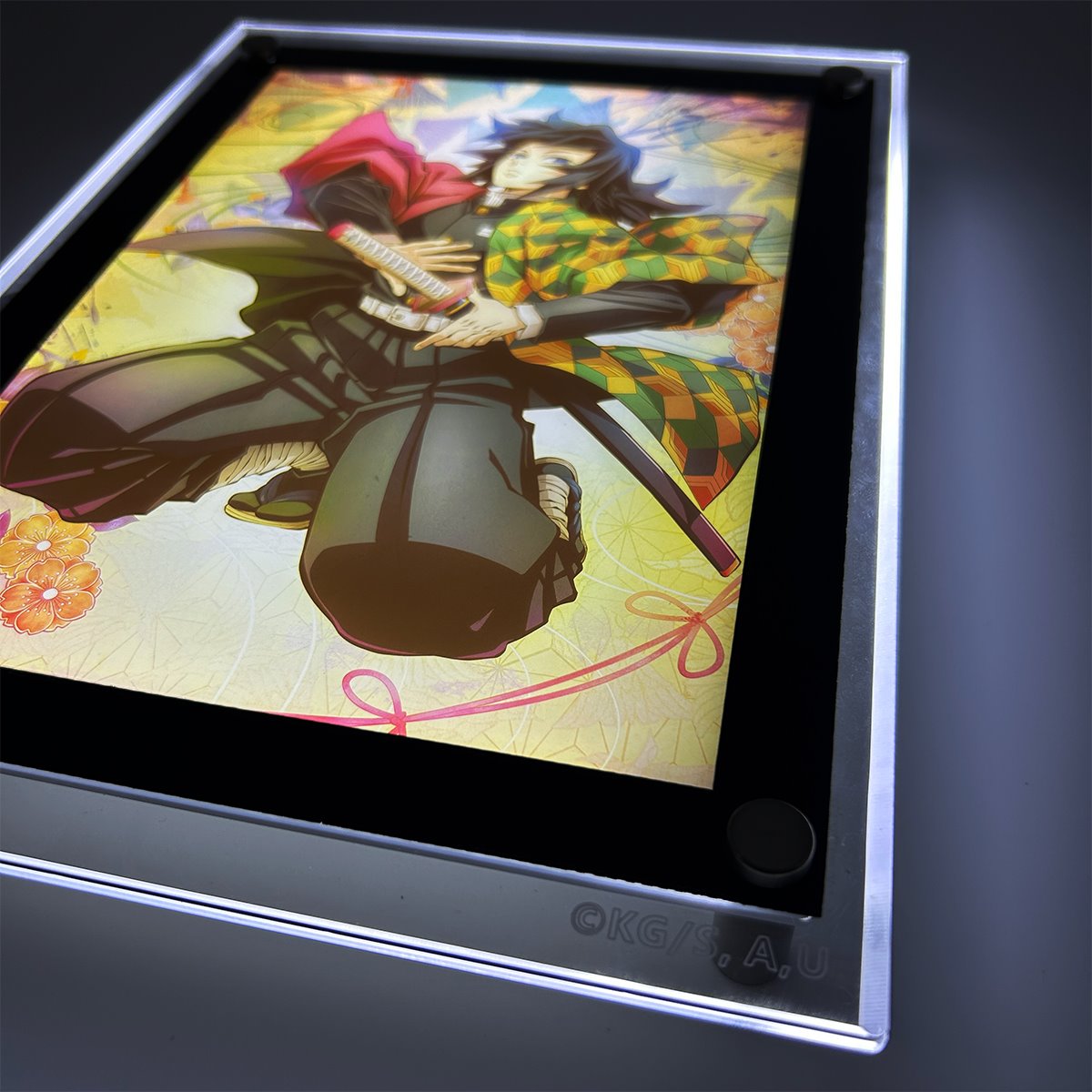 Demon Slayer Giyu LED Poster