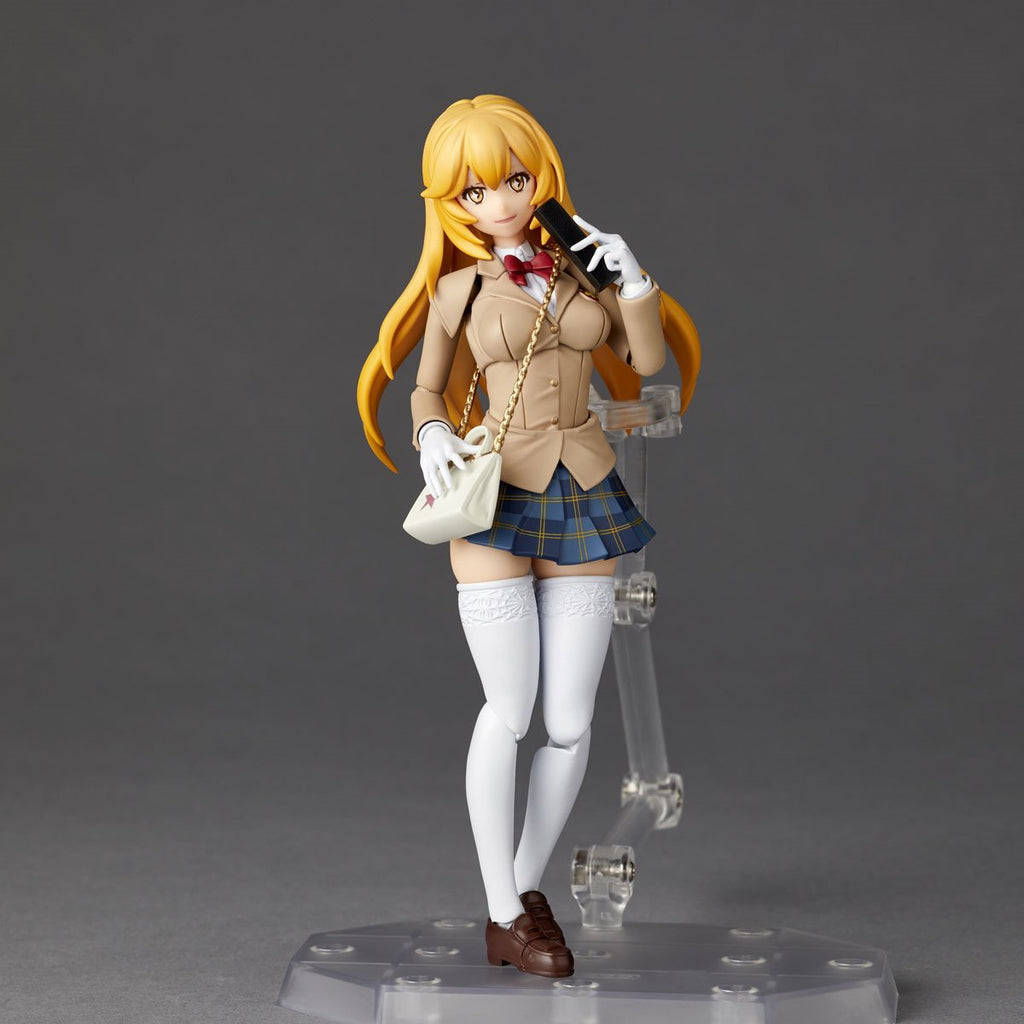 A Certain Scientific Railgun Shokuhou Misaki Winter Version Revoltech Amazing Yamaguchi Action Figure