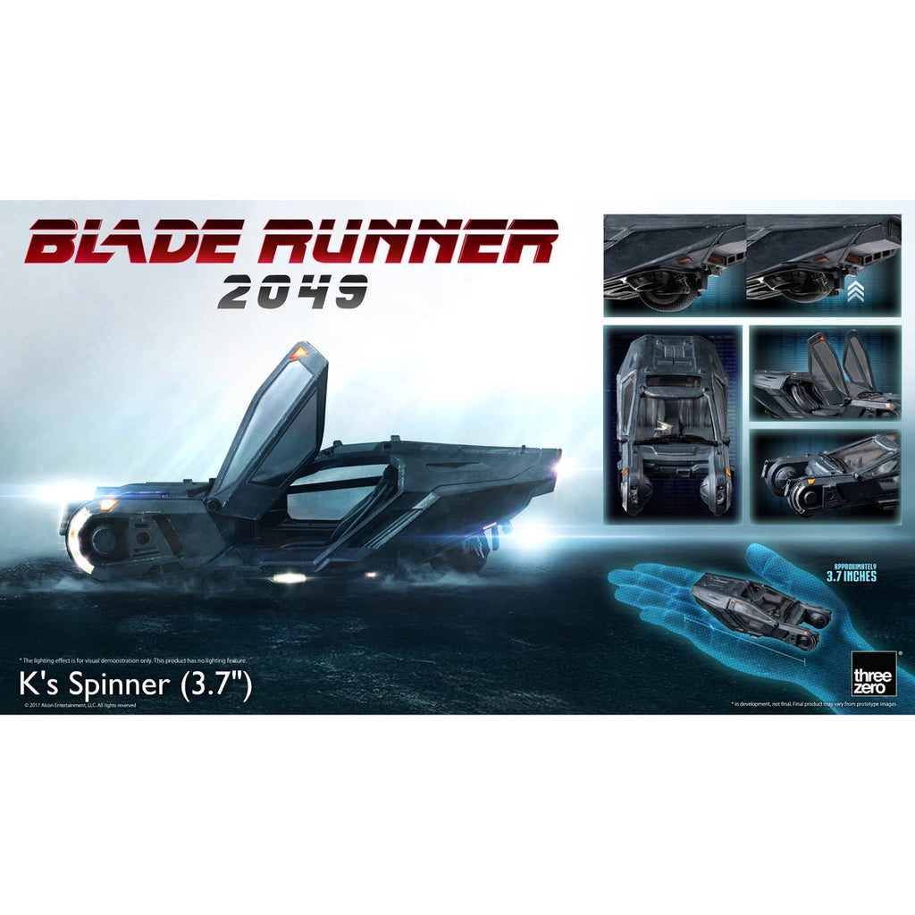 Blade Runner 2049 K's Spinner Die-Cast Metal Vehicle