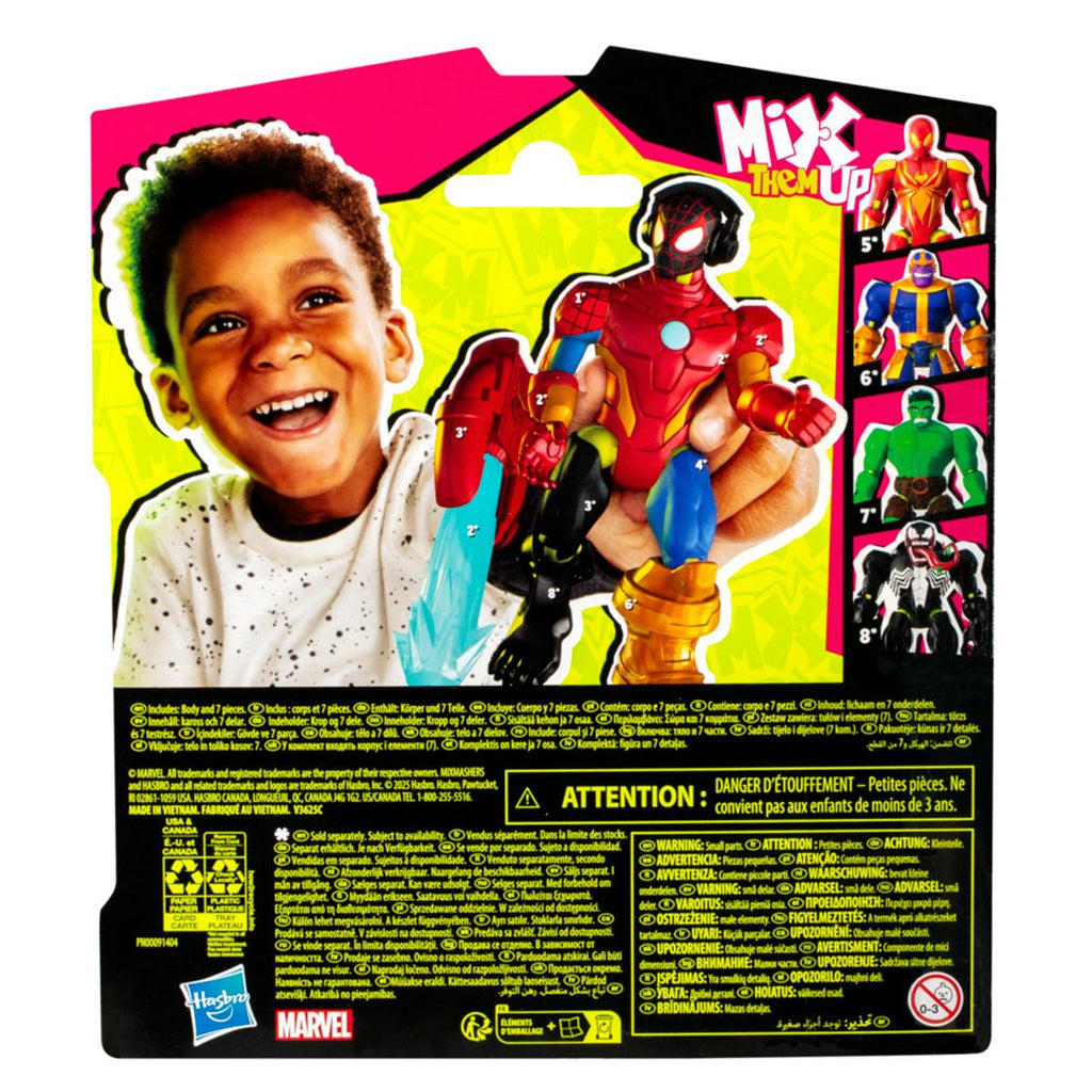 Spider-Man MixMashers Action Figures Wave 1 Case of 8