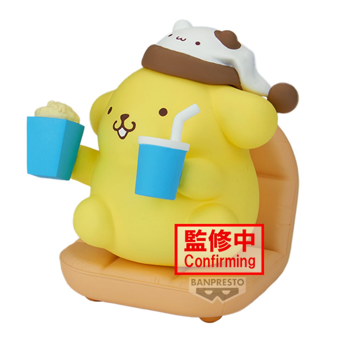 Sanrio Pompompurin Nakayoshi Memories Relaxing Time at Home Statue