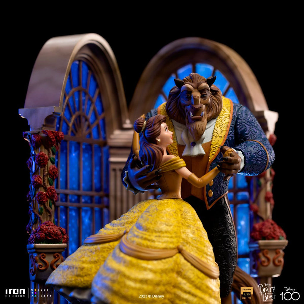 Disney 100 Beauty and the Beast Deluxe Art Scale Limited Edition 1:10 Statue