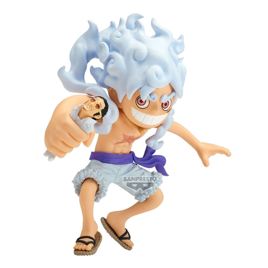 One Piece Monkey D. Luffy vs Borsalino Banpresto Mega World Collectable Figure