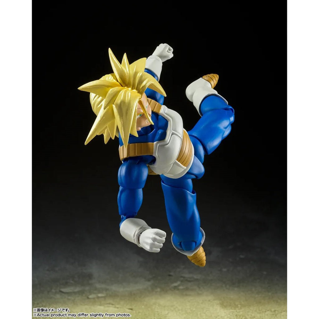Dragon Ball Z Super Saiyan Trunks Infinite Latent Super Power S.H.Figuarts Action Figure - Reissue