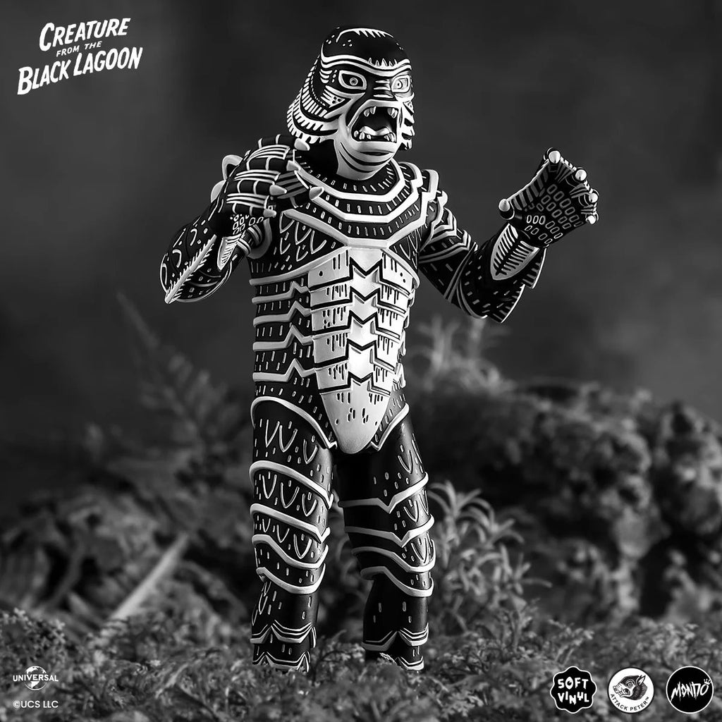 Creature From The Black Lagoon by Attack Peter Linocut Variant Soft Vinyl Figure