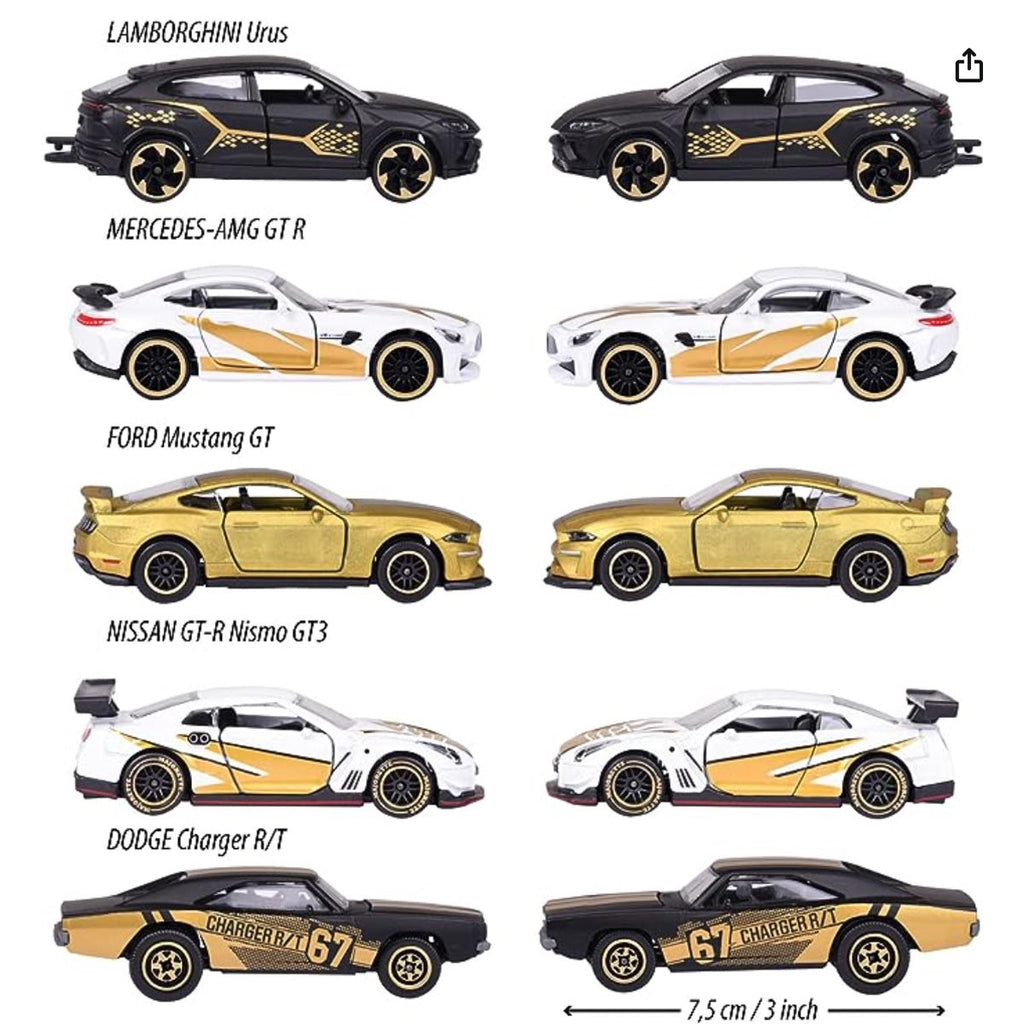 Majorette Limited Edition 9 1:64 Scale Die-Cast Metal Vehicle 5-Pack