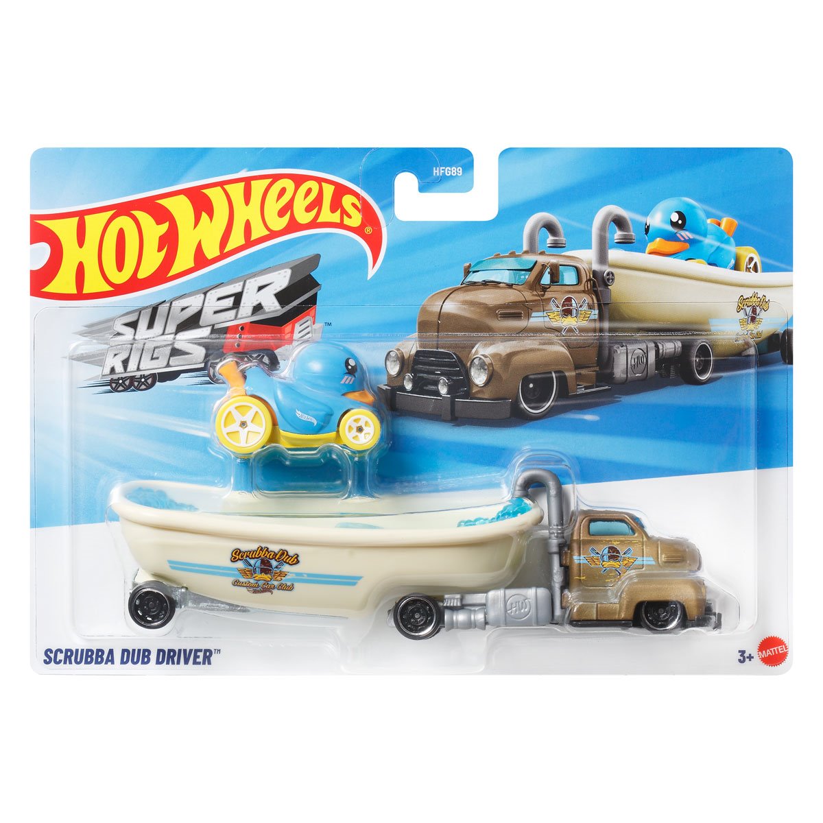 Hot Wheels Super Hauling Rig and Car 2026 Mix 1 Case of 4
