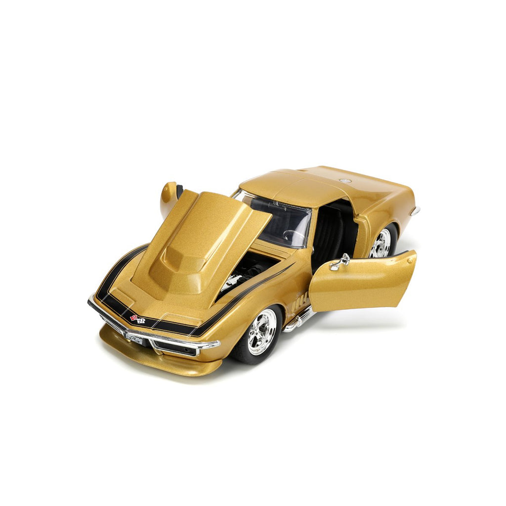 Bigtime Muscle 1969 Corvette Stingray ZL-1 1:24 Scale Die-Cast Metal Vehicle