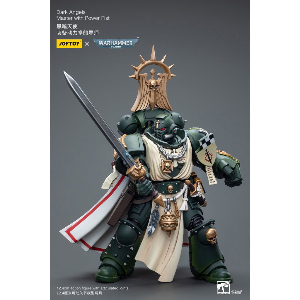 Joy Toy Warhammer 40,000 Dark Angels Master With Power Fist 1:18 Scale Action Figure