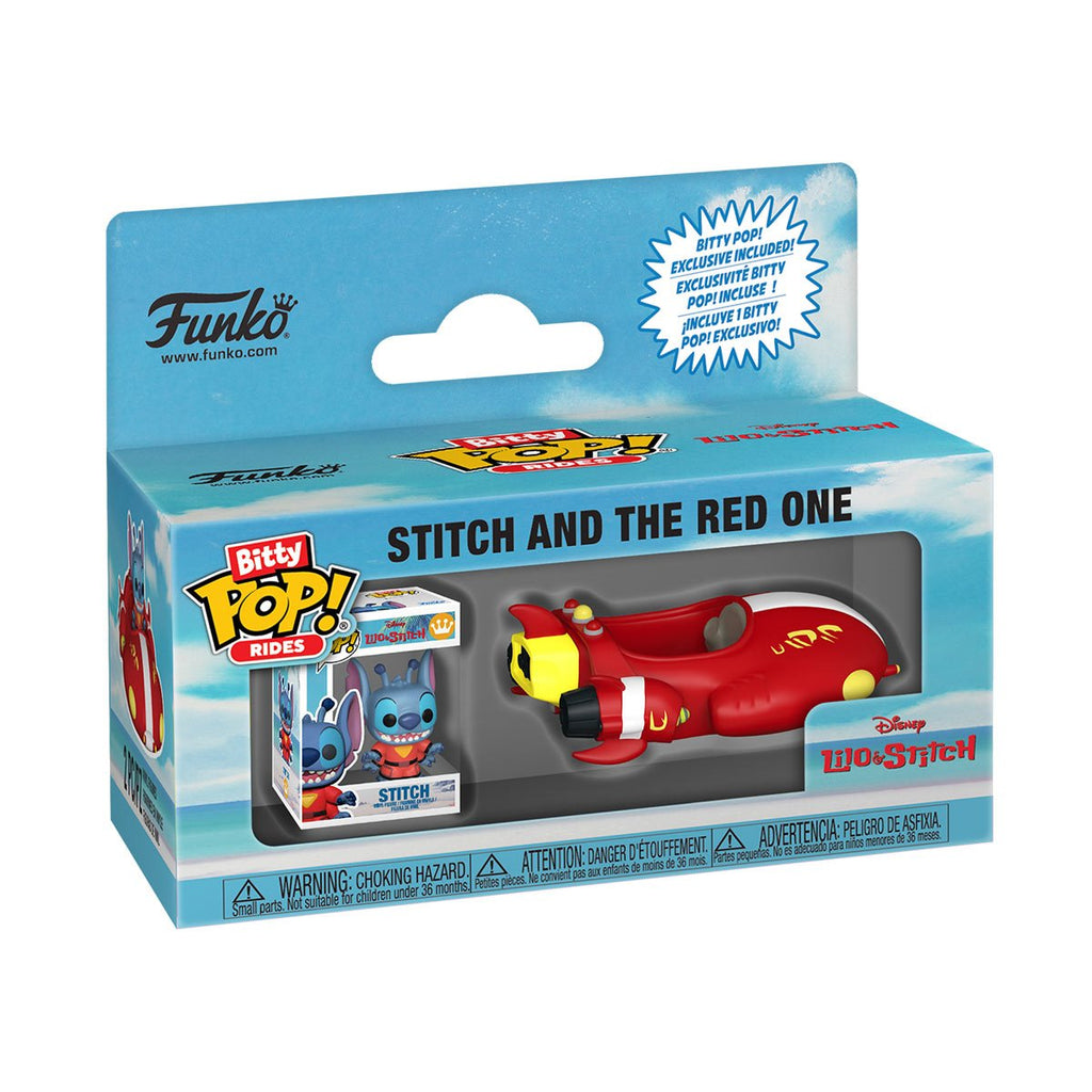 Lilo & Stitch Stitch and The Red One Funko Bitty Pop! Ride