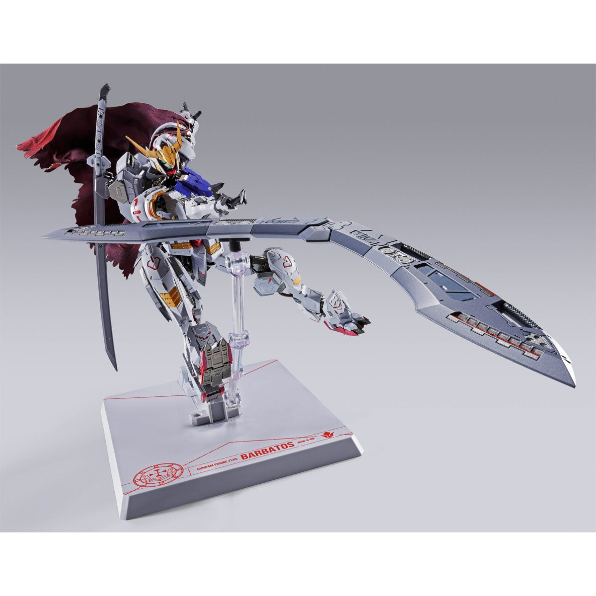 Mobile Suit Gundam: Iron-Blooded Orphans Gundam Barbatos 4th Form with Boomerang Mace Metal Build Action Figure
