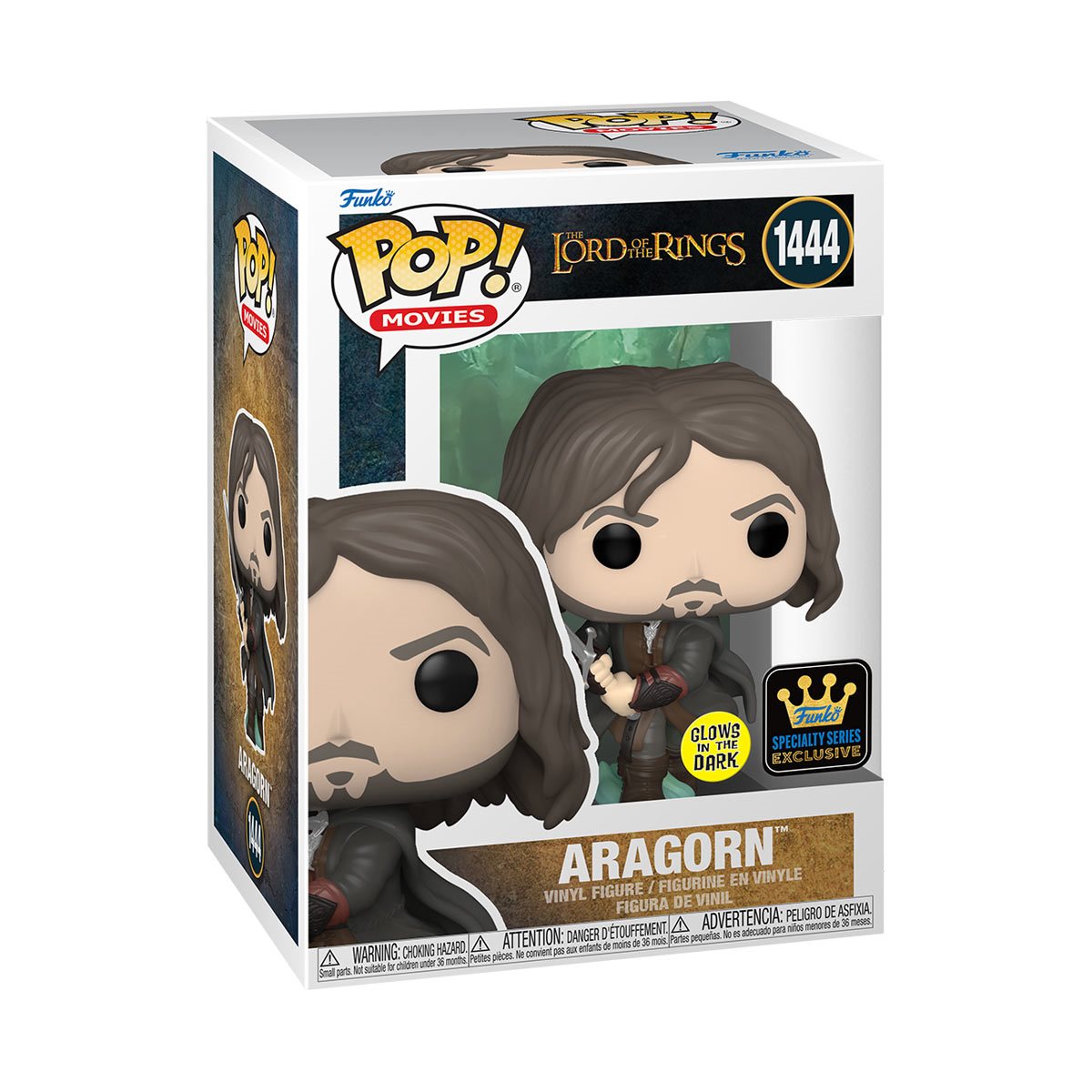 The Lord of the Rings Aragorn (Army of the Dead) Glow-in-the-Dark Funko Pop! Vinyl Figure #1444 - Specialty Series
