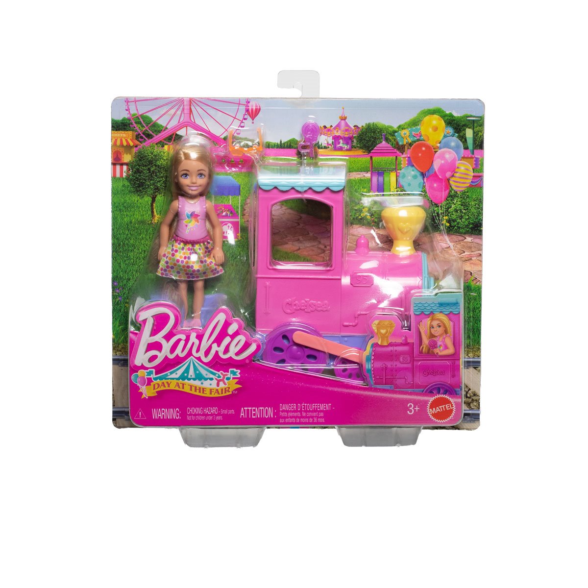 Barbie Day at the Fair Chelsea Train Playset