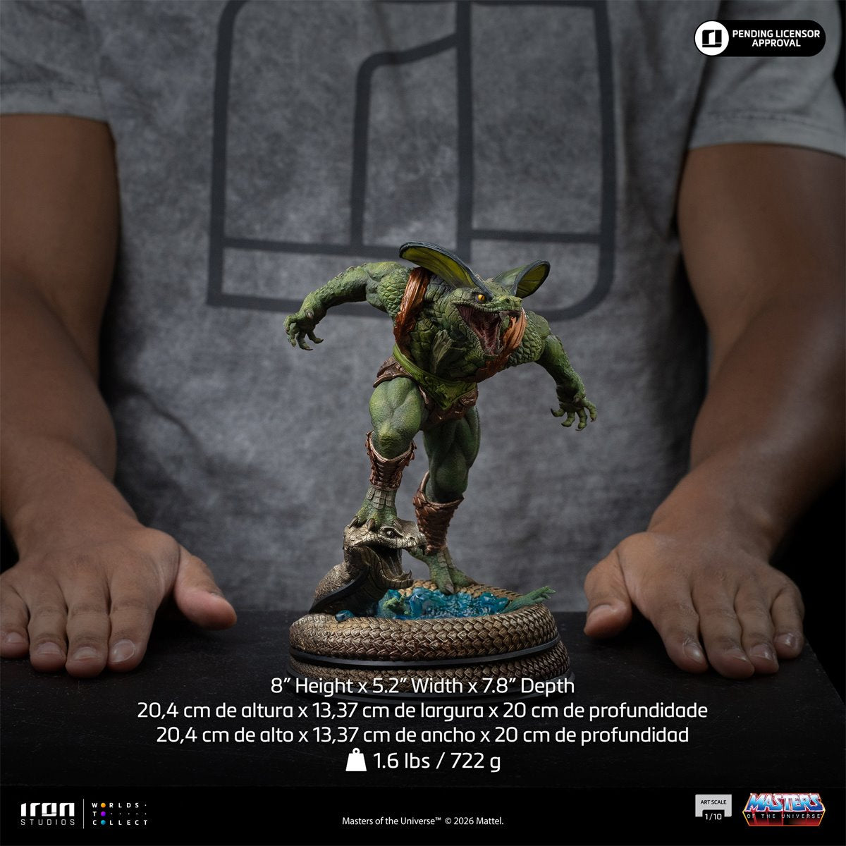 Masters of the Universe Kobra Kahn 1:10 Art Scale Limited Edition Statue