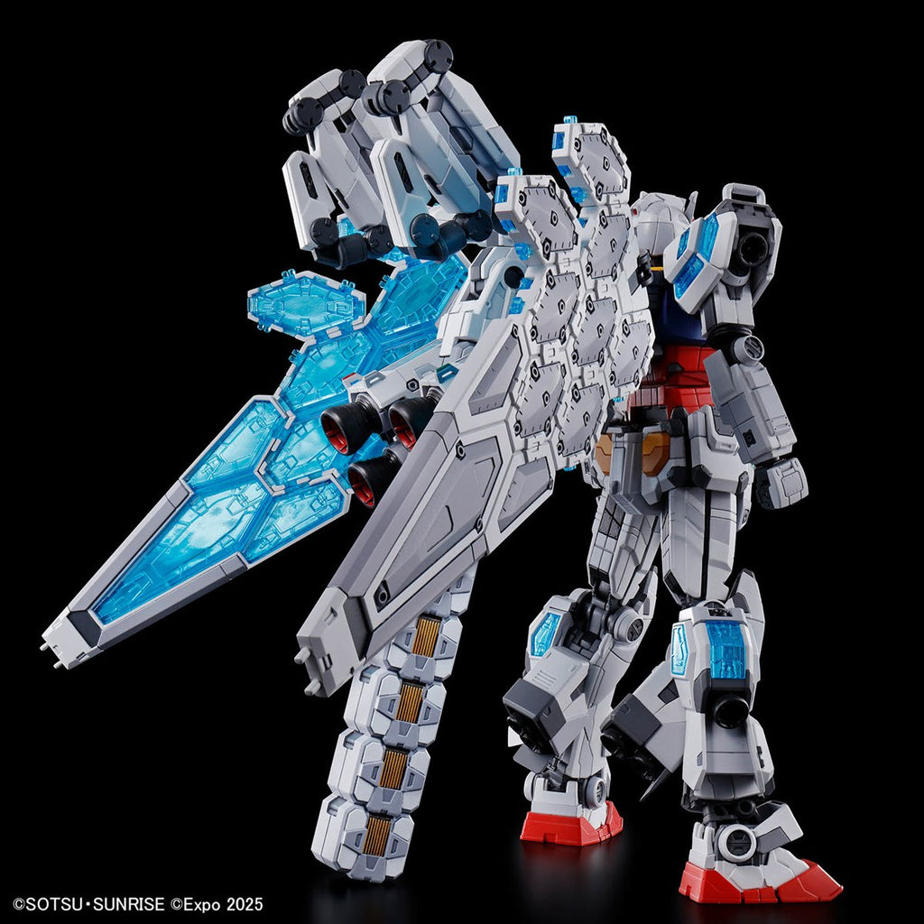 Gundam: Next Universal Century RX-78F00/E Gundam EX-001 G.L.R.S.S. Feather Unit Entry Grade 1:144 Scale Model Kit