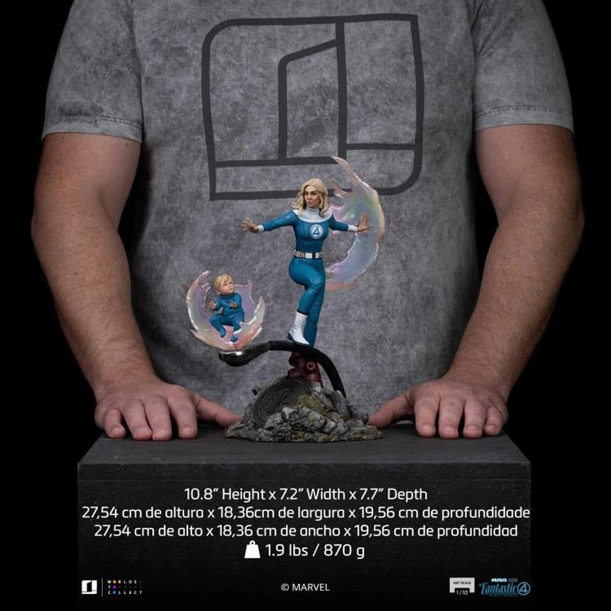 The Fantastic Four: First Steps Invisible Woman 1:10 Art Scale Limited Edition Statue