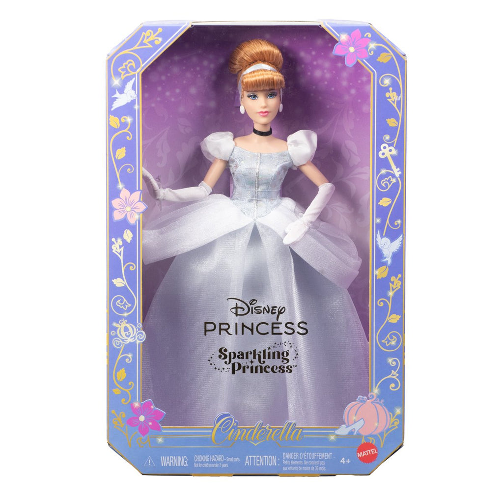 Disney Princess Sparkling Princess Cinderella Fashion Doll
