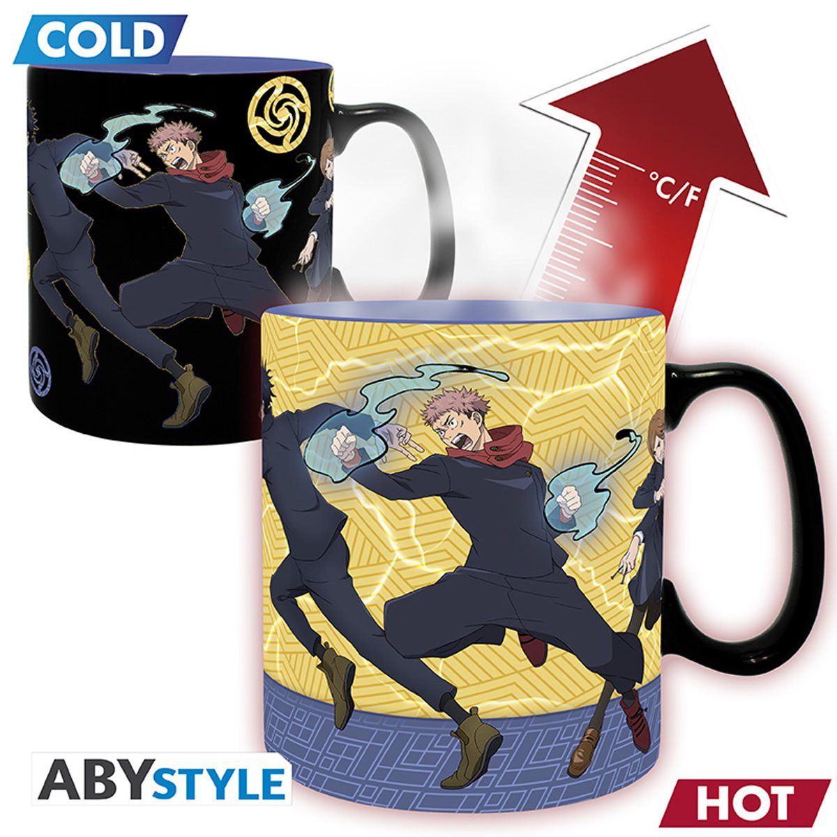 Jujutsu Kaisen Group Heat-Change Mug