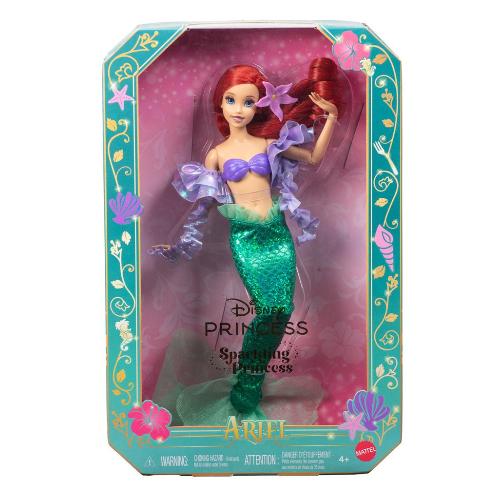 Disney Princess Sparkling Princess Ariel Fashion Doll