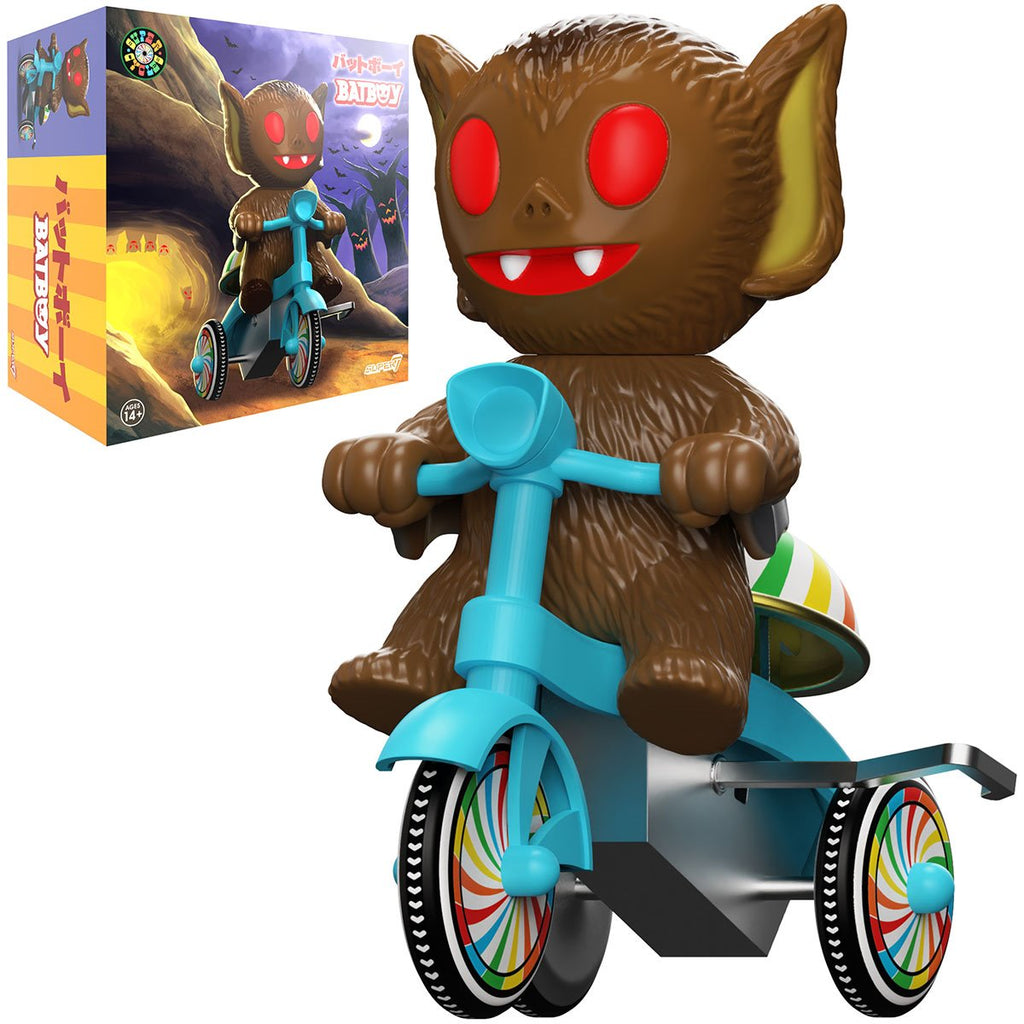 The Worst Bat Boy (Brown with Blue Trike) Super Cycles Figure